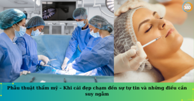 Phẫu thuật thẩm mỹ và những góc khuất