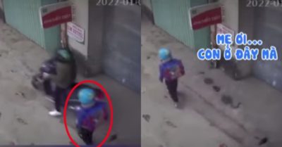 Video: Tình huống ‘siêu hài hước’ của người mẹ đưa con đi học
