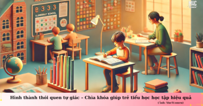 Rèn luyện thói quen tự giác giúp trẻ tiểu học học tập hiệu quả