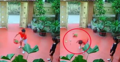 Video: Chồng làm văng cả rổ khi dạy vợ cách vẩy rau