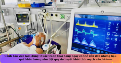 Cảnh báo đột quỵ do lạm dụng thuốc tránh thai