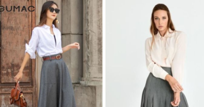 4 mẫu chân váy “đỉnh của chóp” phối áo sơ mi: Bí kíp mặc đẹp chuẩn quý cô hiện đại