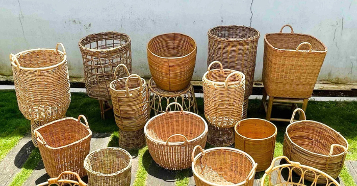 Đồ đan tre Việt Nam - Hòn quê trong từng nan tre