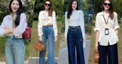 Sơ mi trắng, quần Jeans: Bộ đôi kinh điển giúp nàng 35+ trẻ trung, tôn dáng và đầy khí chất