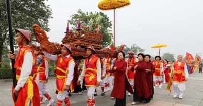 Lễ rước kiệu – Hồn thiêng hội làng giữa những đổi thay