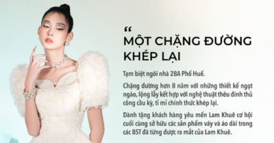 Thương hiệu áo dài thủ công Lam Khuê ngừng hoạt động sau 8 năm