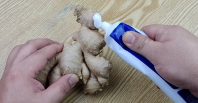 Kem đánh răng và gừng: Bí quyết làm sạch hiệu quả trong nhà