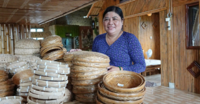 Nữ giám đốc người Khmer “hồi sinh” nghề tre đan, đưa sản phẩm Việt vươn xa