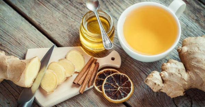 Uống nước gừng mật ong buổi sáng giảm mỡ