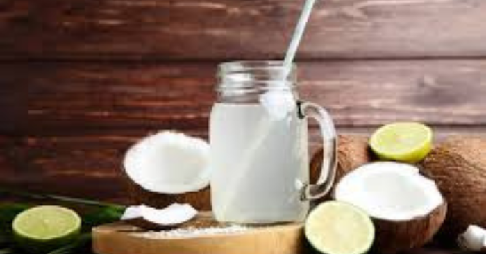 Uống nước chanh dừa giảm cân hiệu quả
