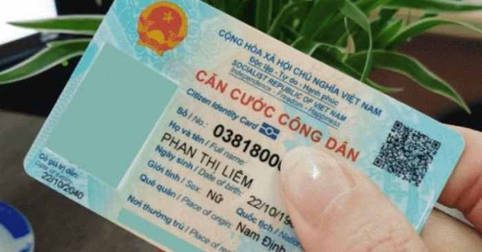Thông tin CCCD không nên tiết lộ