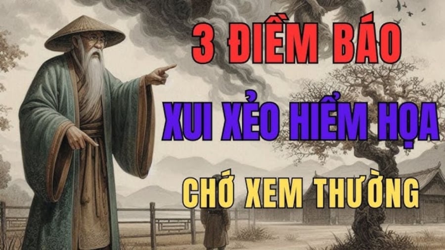 điềm báo trước người sắp gặp họa sẽ giúp ta bình tâm ứng