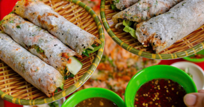 Bánh ép Huế chế biến chỉ 20 giây