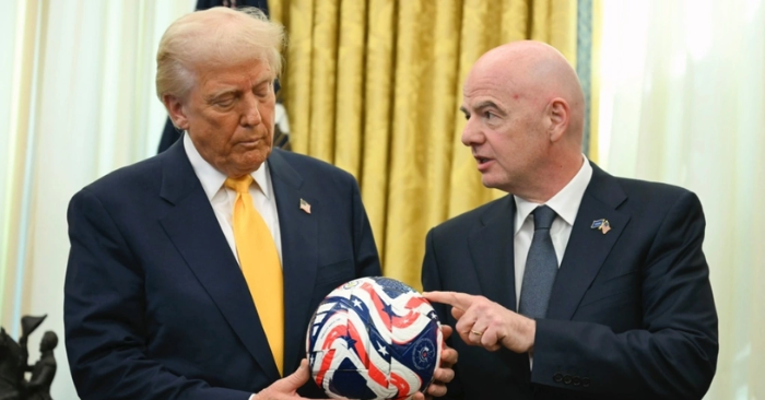 : Gianni Infantino và Donald Trump