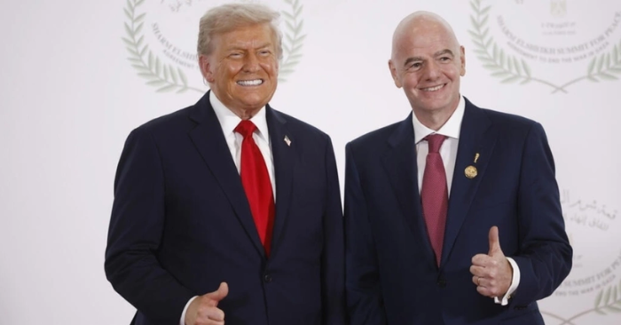 : Gianni Infantino và Donald Trump
