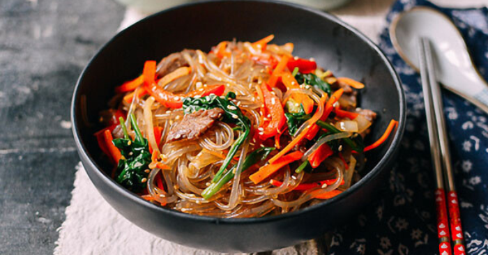 Miến trộn thịt bò kiểu Hàn ngon chuẩn vị