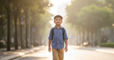 Tư thế đi bộ tiết lộ tính cách và thế giới nội tâm của trẻ