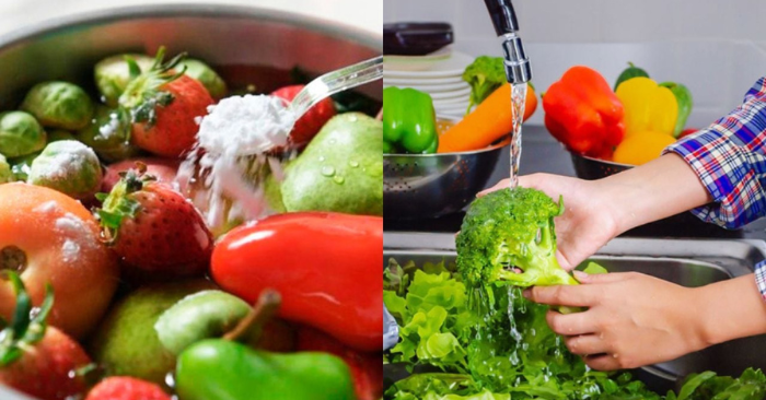 Ngâm rau nước muối, tưởng sạch hóa độc