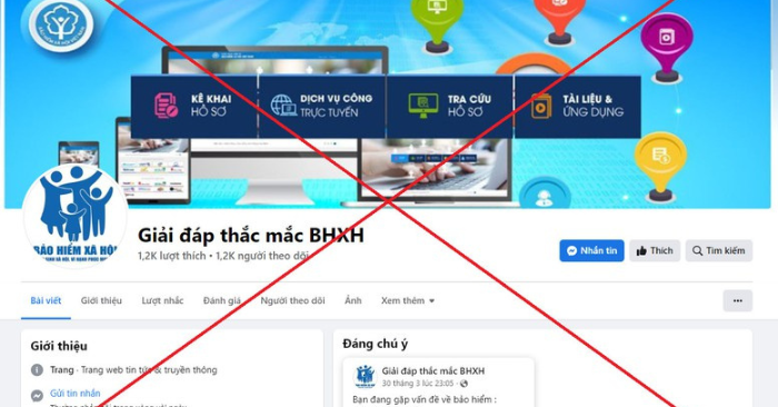 Bảo hiểm xã hội Việt Nam phát cảnh báo khẩn về website giả mạo