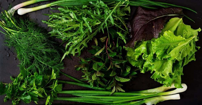 Rau gia vị – “thuốc quý” lúc giao mùa