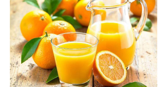Uống nước cam đúng thời điểm