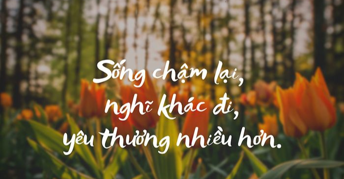 Sống chậm để hiểu cơn giận