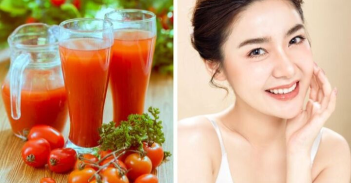 Nước Ép Dưỡng Da Căng Bóng