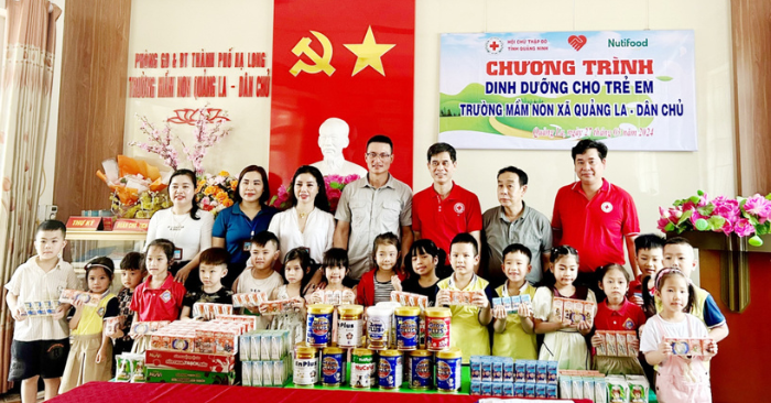 Chính sách sữa miễn phí cho trẻ Quảng Ninh