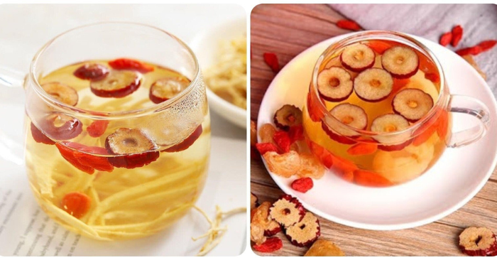 Thức Uống Trà Gừng Táo Đỏ – Giảm Cân & Da Hồng Hào