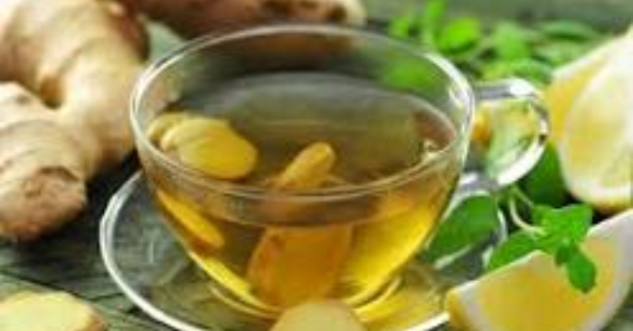 mùa đông uống trà gừng chanh
