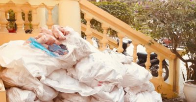 Thu giữ 1 tấn chân lợn Trung Quốc đã bốc mùi tuồn lậu vào Việt Nam