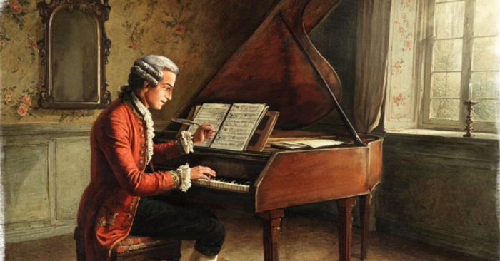 Thói quen hàng ngày của thiên tài âm nhạc Mozart