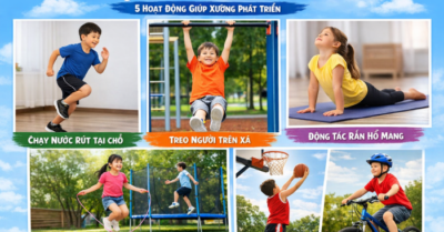 Bài tập tăng chiều cao cho trẻ: 5 hoạt động giúp xương phát triển tối ưu