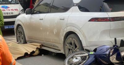 Tai nạn giao thông tại phố Khâm Thiên: Một phụ nữ tử vong, một người nhập viện