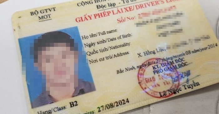Giấy phép lái xe không còn làm thủ tục bay từ 3/2