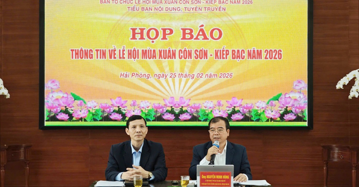 Lễ hội Côn Sơn - Kiếp Bạc 2026 nâng tầm di sản thế giới
