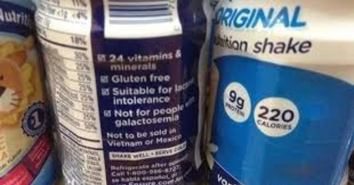 nhập lậu sữa Ensure