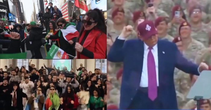 Điệu nhảy Trump bùng nổ trong cộng đồng người Iran sau cái chết của Khamenei