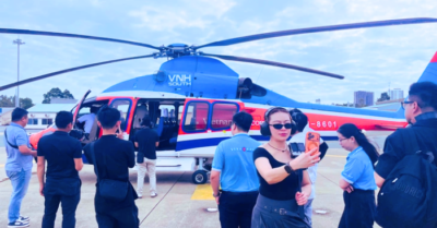 Tour trực thăng và nỗ lực liên kết vùng phát triển du lịch cao cấp