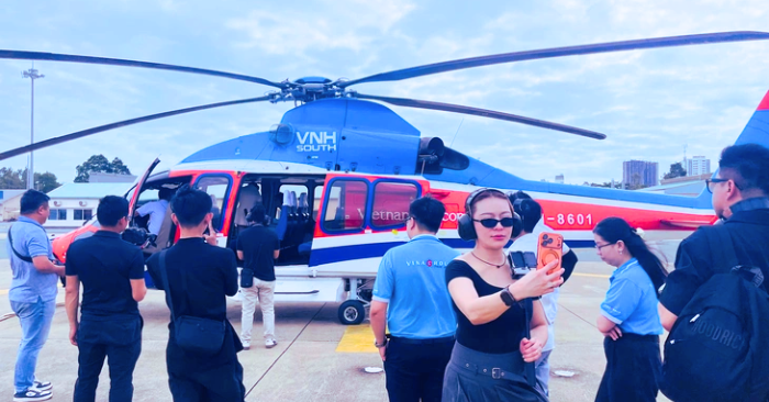 Tour trực thăng và nỗ lực liên kết vùng phát triển du lịch cao cấp