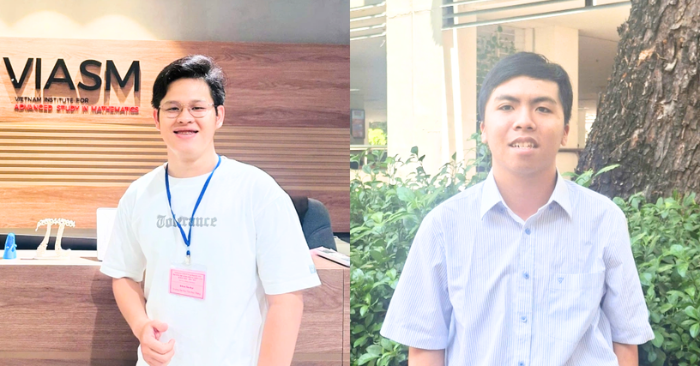 Hai nam sinh Việt Nam có công bố quốc tế trên tạp chí Toán học Q1