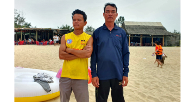 Cứu hộ đuối nước: Hiểm họa từ dòng xoáy ngầm tại các bãi tắm Đà Nẵng