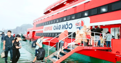 Tàu cao tốc Thăng Long tăng tần suất và giảm giá vé