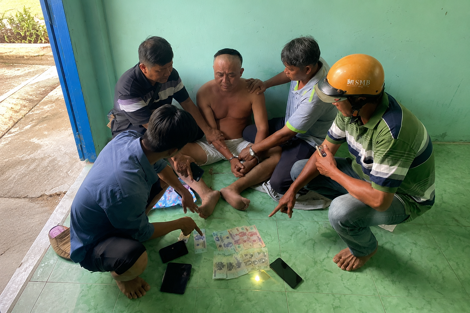 Dương Công Nhạc bị lực lượng chức năng bắt giữ trong quá trình điều tra vụ việc liên quan đến xây dựng sai phép, thu hút sự quan tâm dư luận.