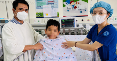 Phối hợp mạng lưới y tế cứu sống bé trai nguy kịch do tai nạn giao thông