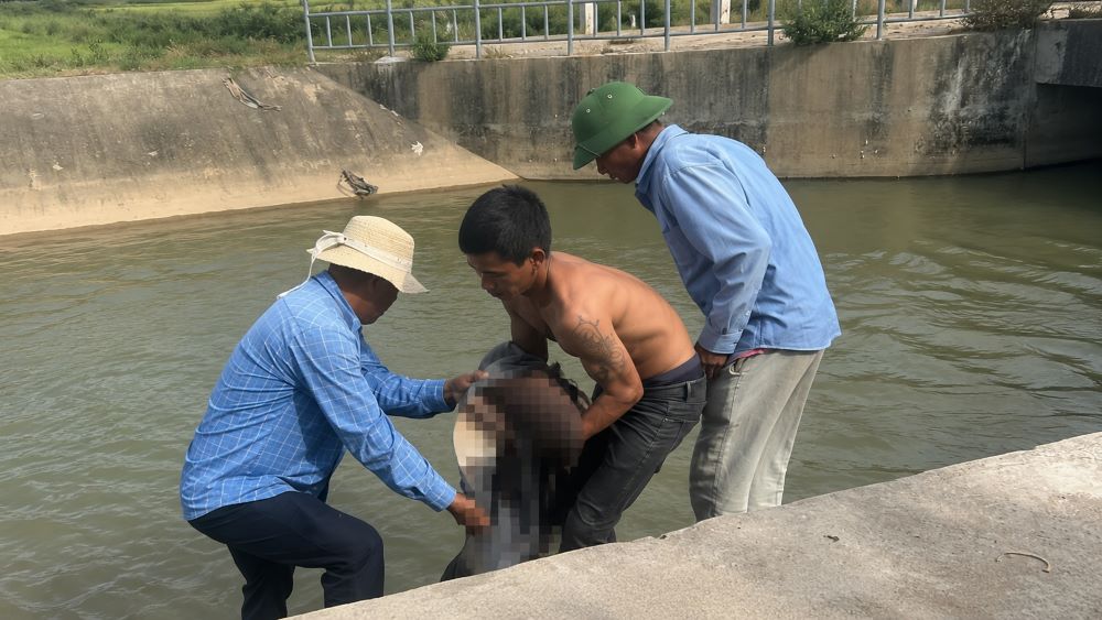 Nam thiếu niên 16 tuổi tử vong khi câu cá tại kênh Nông Giang. Em trai chạy đi gọi người ứng cứu nhưng không kịp cứu nạn nhân.