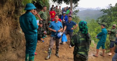Phát hiện thi thể bé trai mất tích nhiều ngày trong rừng