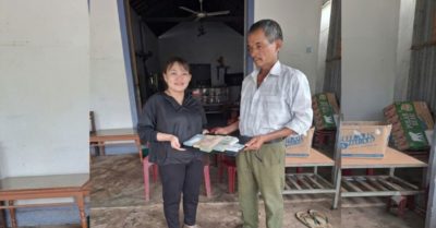 Nhặt được gần 75 triệu đồng, cựu công an viên Quảng Trị trình báo ngay và từ chối hậu tạ