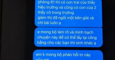Nghi vấn chỉ bài tại điểm thi Quảng Trị, ngành giáo dục họp gấp