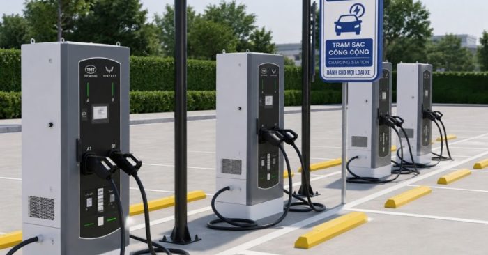Doanh nghiệp Việt đặt mục tiêu triển khai 30.000 trạm sạc xe điện với mô hình đối tác chỉ cần có mặt bằng. Xem chi tiết kế hoạch.